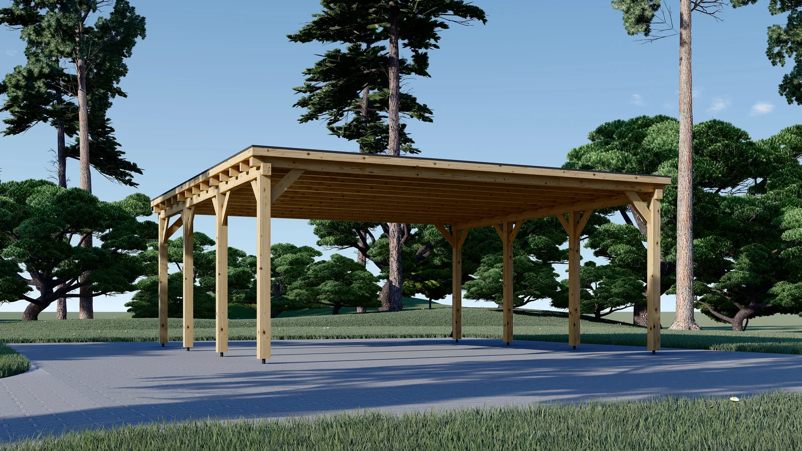 Pérgola trip 6x6